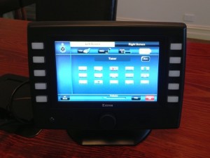 Simple to use Extron TLP700 touch screen control system