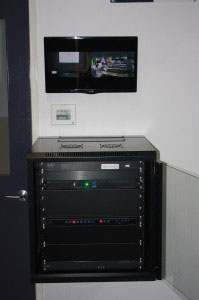 DiscoveryLab Balwyn High School - DiscoveryLab AV rack, Control Panel & Preview Monitor