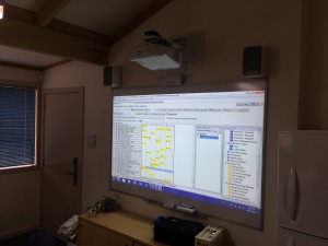 Aitken College - Epson Meetingmate EB-1430Wi projector - Admin Meeting Room
