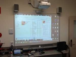 Aitken College - Epson Meetingmate EB-1430Wi projector - Meeting Room