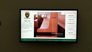 Onelan NTB-HD-10-S digital signage- MacKillop Catholic Regional College (main) - med