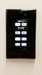  Extron MLC62 simplified wall control panel for Vaddio BaseSTATION Premier video conference solution