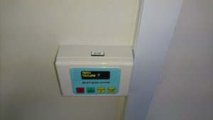 JED T460 control panel for meeting room projector system