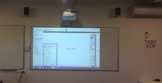 EPSON meetingmate interactive classroom projector install