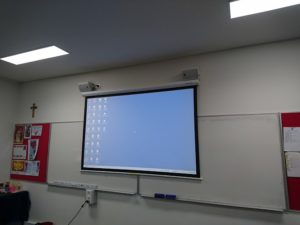 classroom projector upgrade featuring epson eb-955w