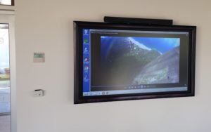 CommBox touch panel with soundbar