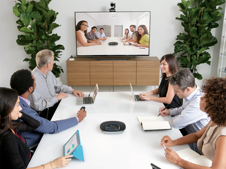 Logitech GROUP video conferencing