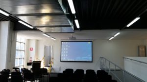 The presentation space