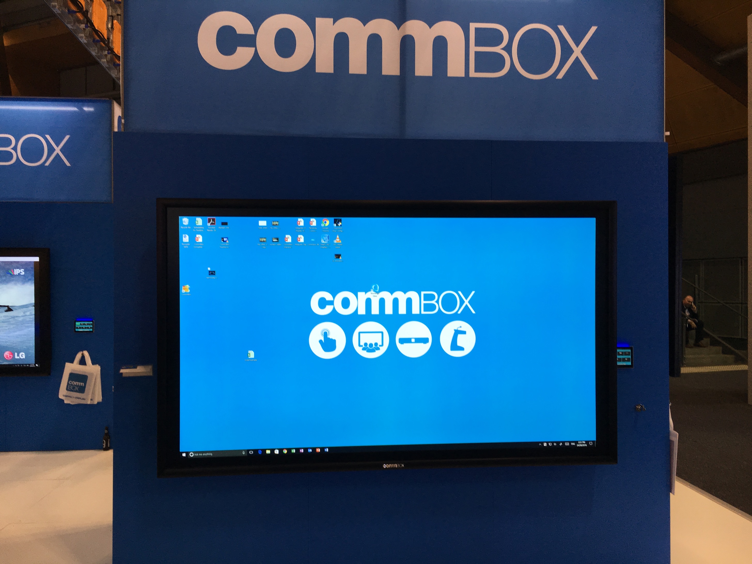 CommBox Classic 103" 4K interactive display
