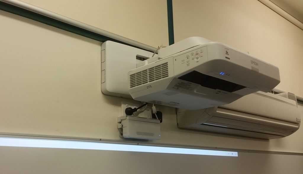 EPSON EB-1450Ui Meeting Mate Finger Touch interactive projector at Aitken College