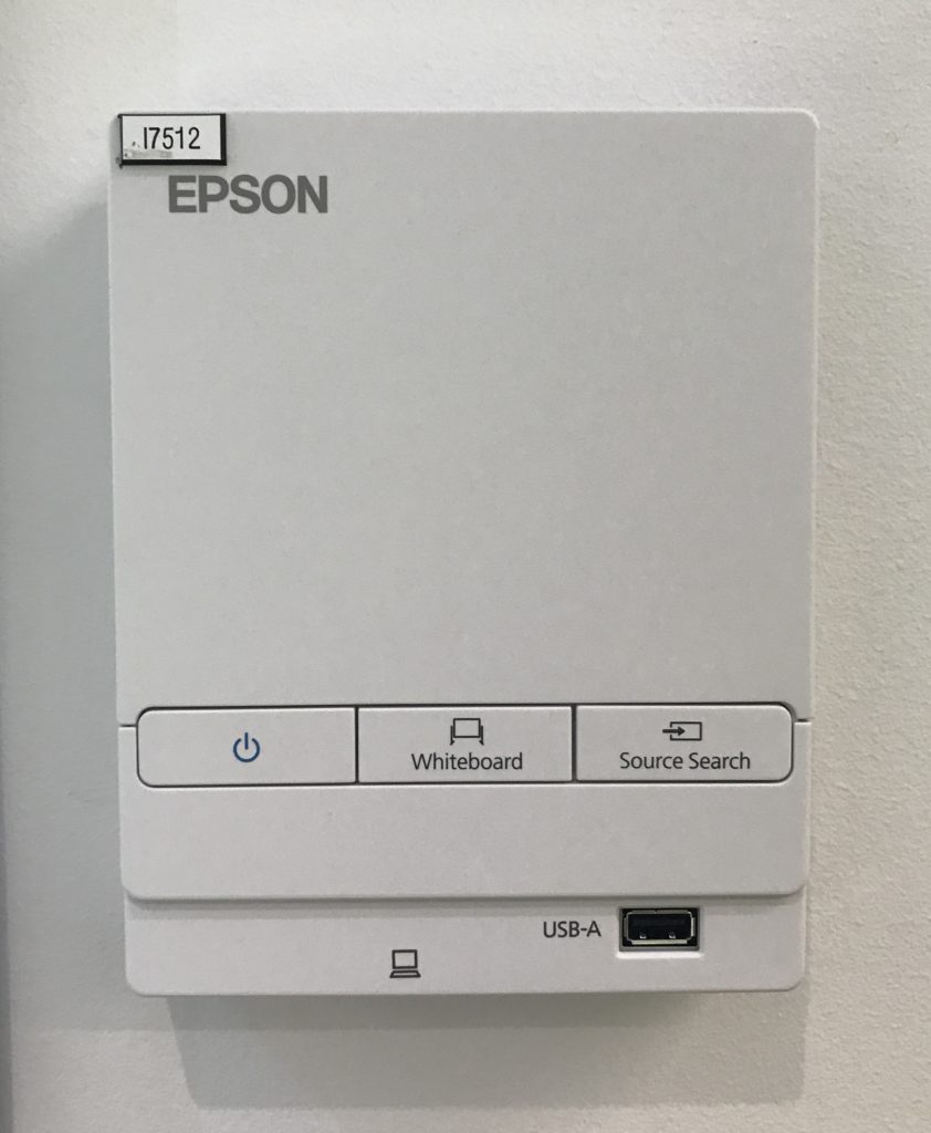 Epson Meeting Mate control pad at B2B