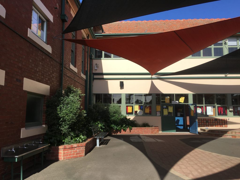 outdoor rated XRS8ODV speakers at Preston West Primary School