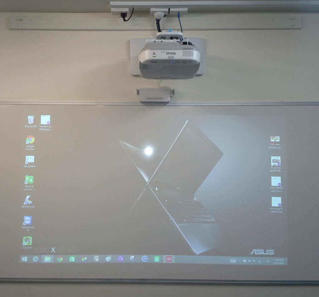 EPSON EB-595Wi at St Bede's College