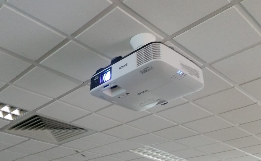 Epson EB-2250U installation projector at API