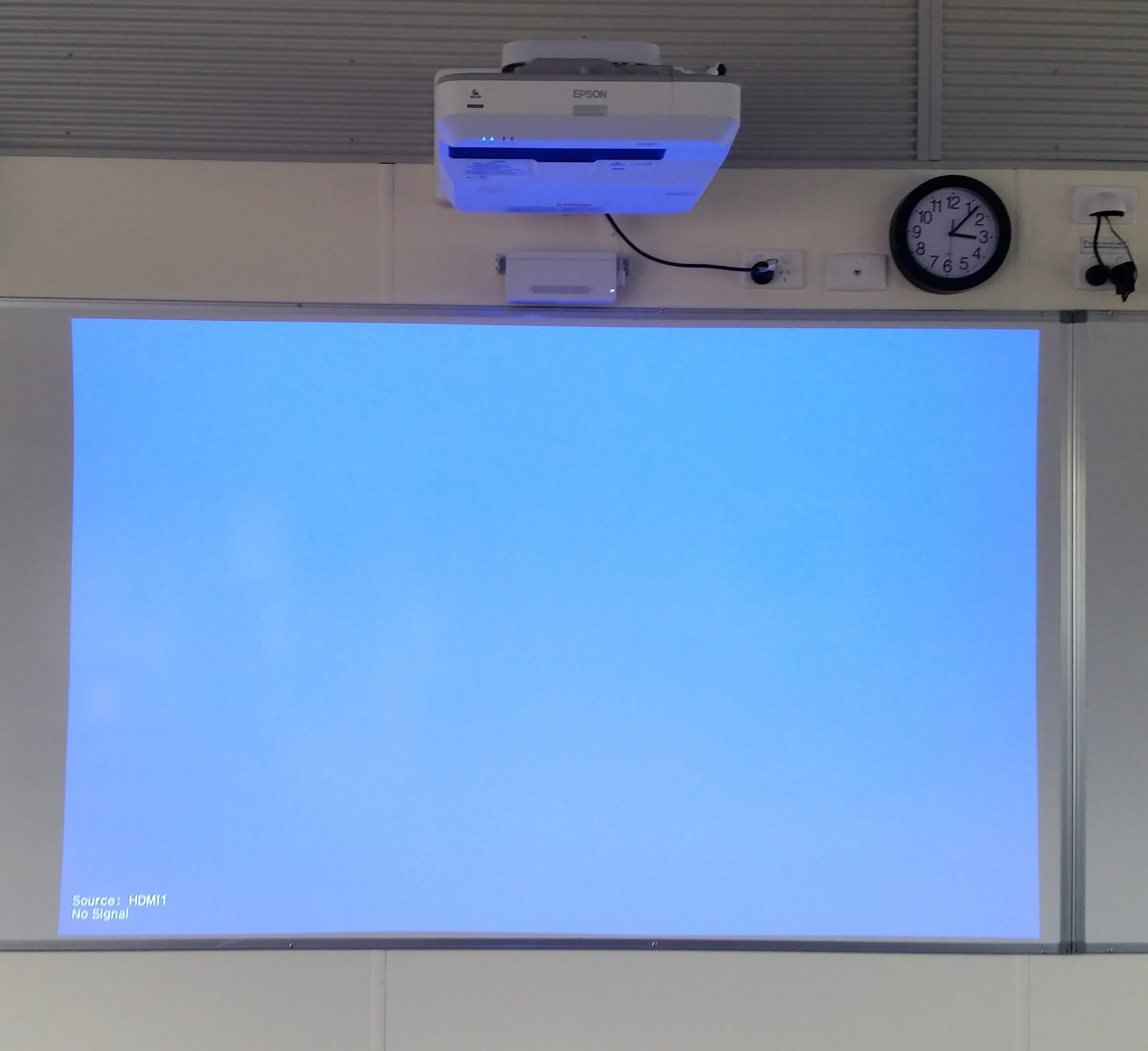 EPSON EB-696Ui Ultra Short Throw Finger Touch Interactive Projector at Balwyn High