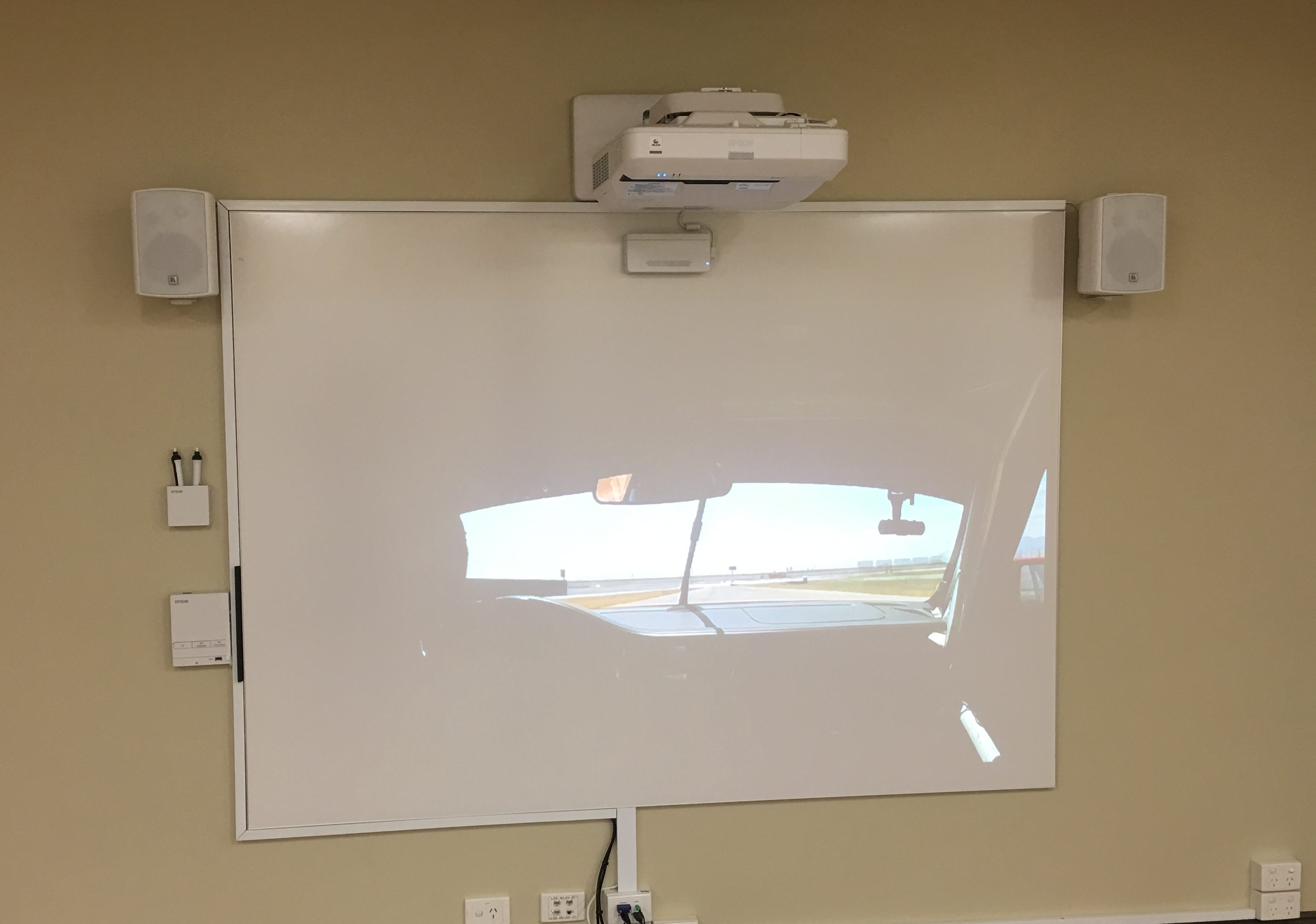 EPSON EB-1460Ui Meeting Mate Finger Touch Interactive Projector at Fitzroy Library