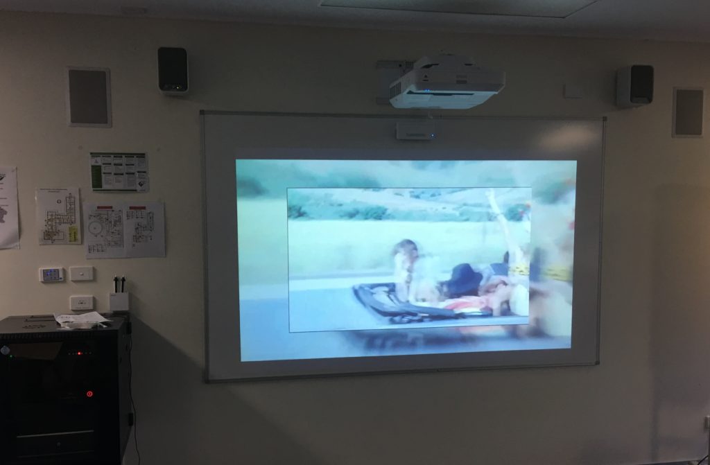  EPSON EB-1460Ui Meeting Mate Finger Touch Interactive Projector at Goulburn Valley Water