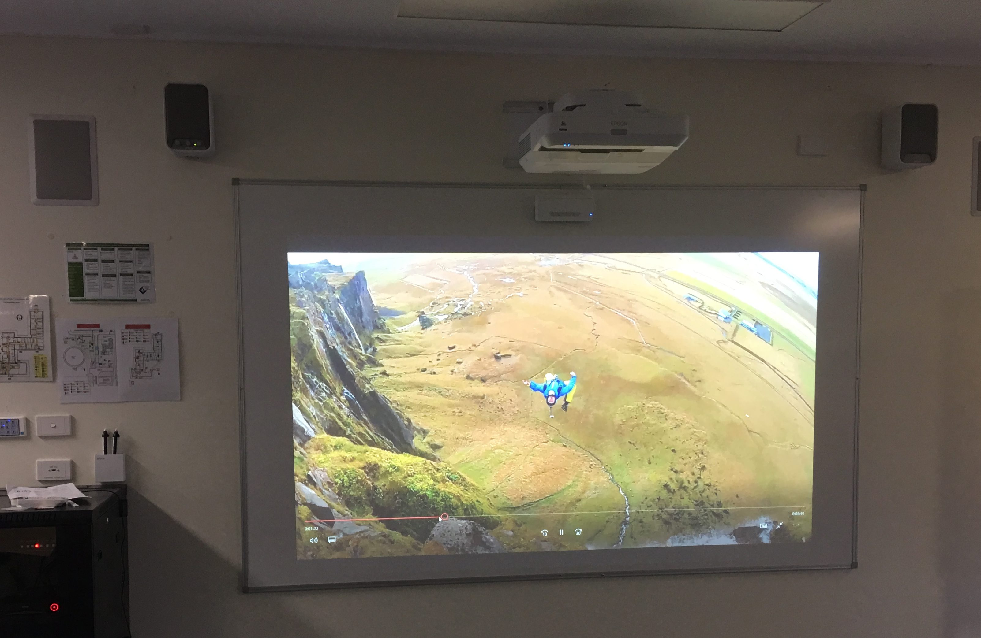 EPSON EB-1460Ui Meeting Mate Finger Touch Interactive Projector at Goulburn Valley Water