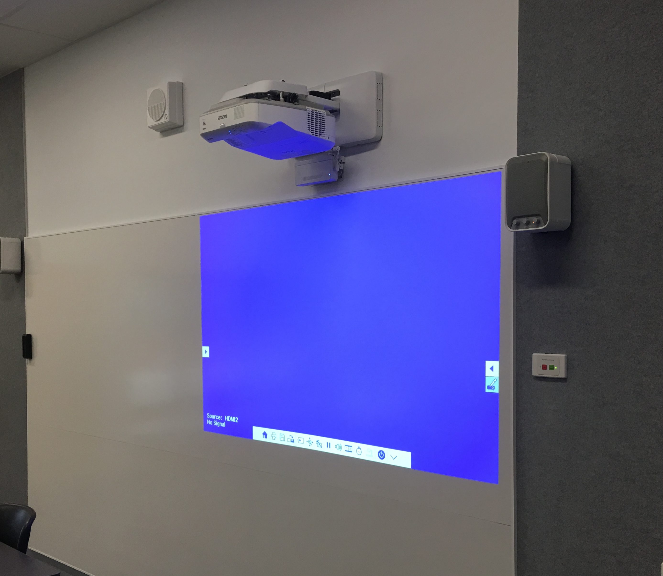 EPSON EB-695Wi Interactive Finger Touch Projector at Ringwood Secondary