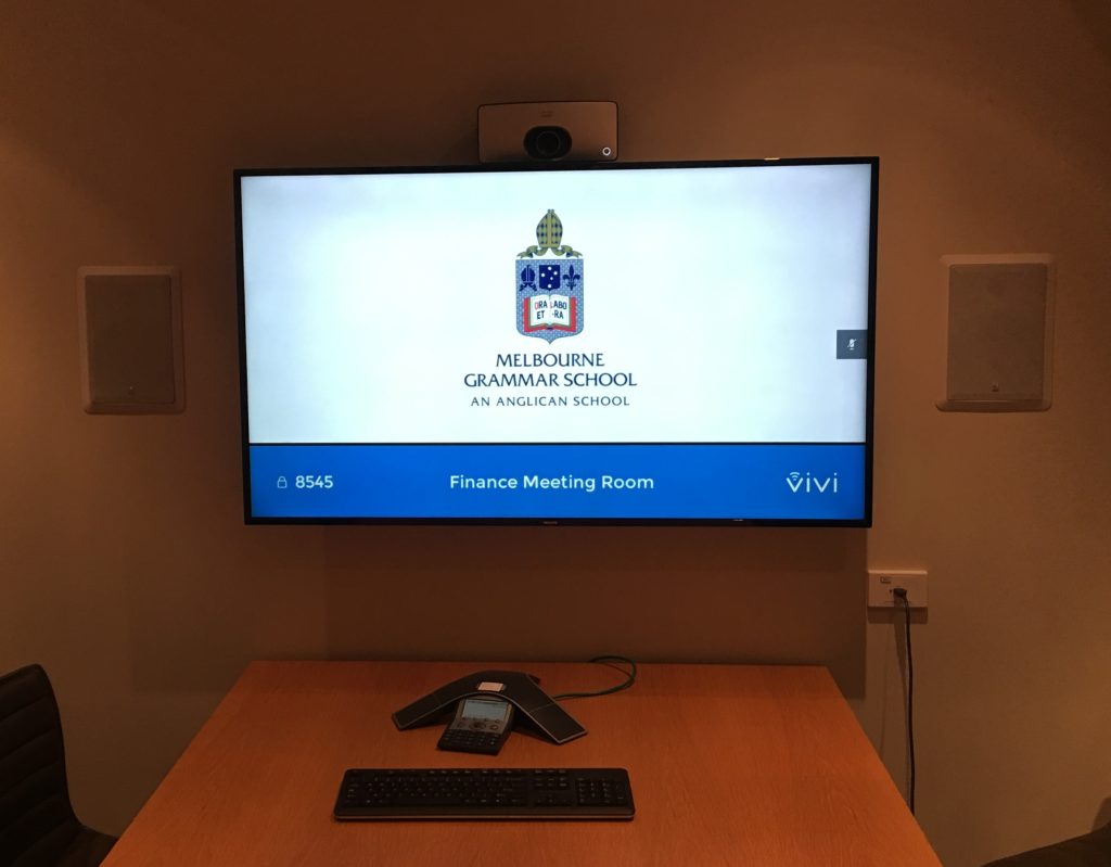 Philips 55" Full HD Commercial Lite monitor at Melbourne Grammar