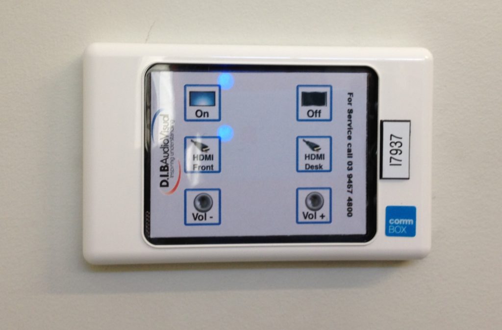 Joey Micro 6 wall control panel at St Paul's Primary School