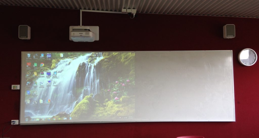  EPSON EB-685W Ultra Short Throw Projector and EPSON 30 Watt speaker system at Hume Anglican Grammar