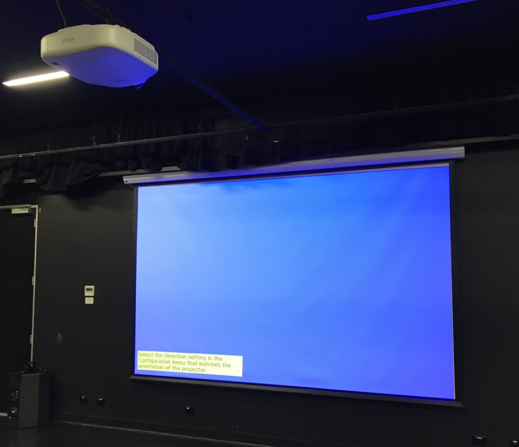 EPSON EB-G7000WNL installation projector at Melbourne Girls Grammar