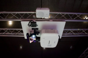 View of WizeFloor Projector