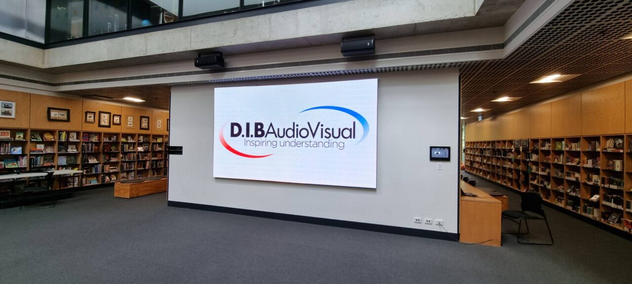 St Michael's Grammar School Atrium by DIB Audio Visual