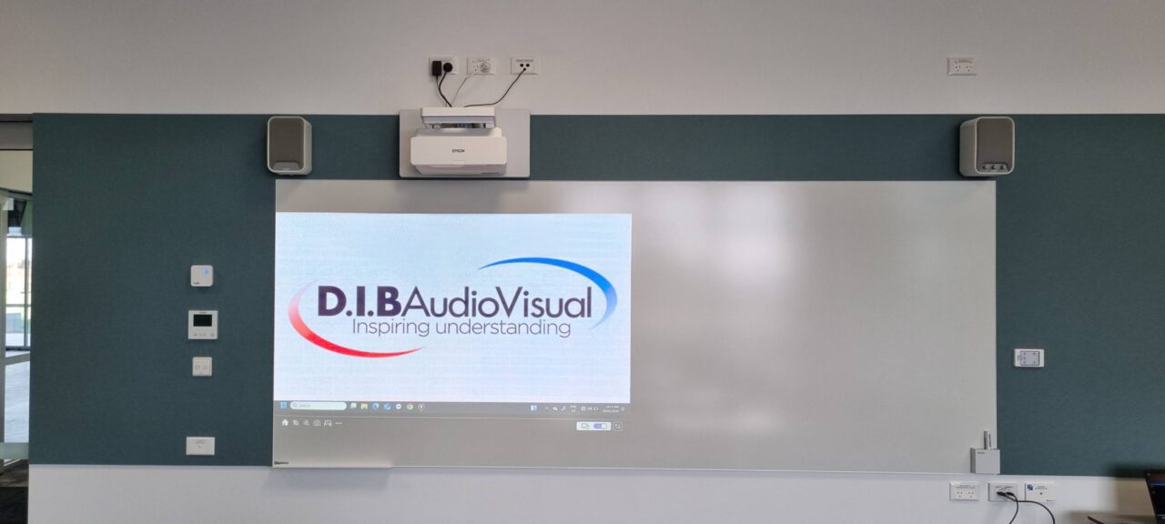 Projector setup at MacKillop Catholic Regional College St Mary's campus.