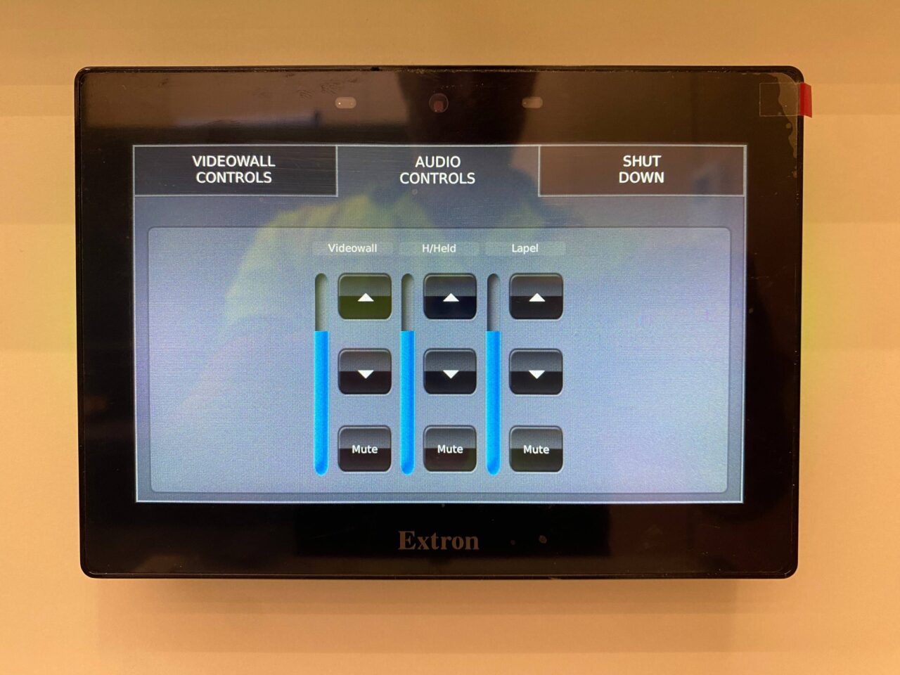 CRC Caroline Springs Presentation Area Extron controller