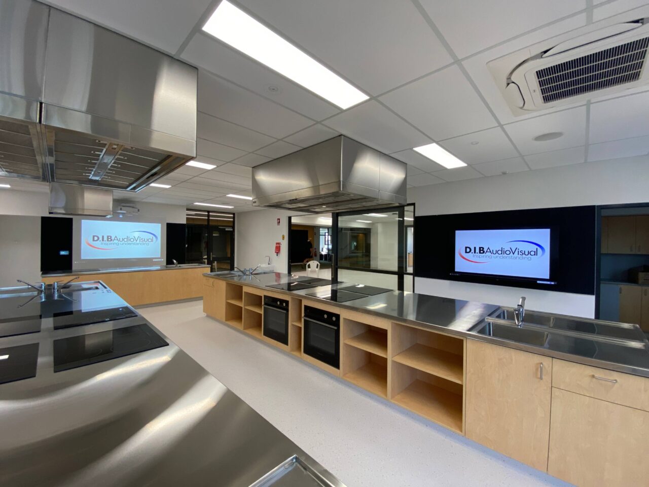 Catholic Regional College Food Technology Room installed by DIB Audio Visual