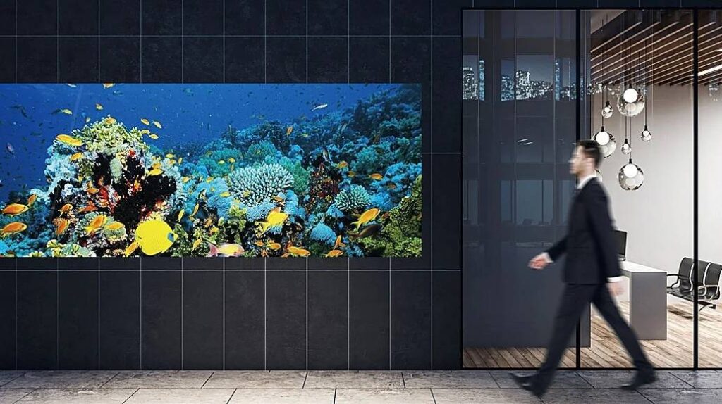 Panasonic Direct View LED on commercial setting