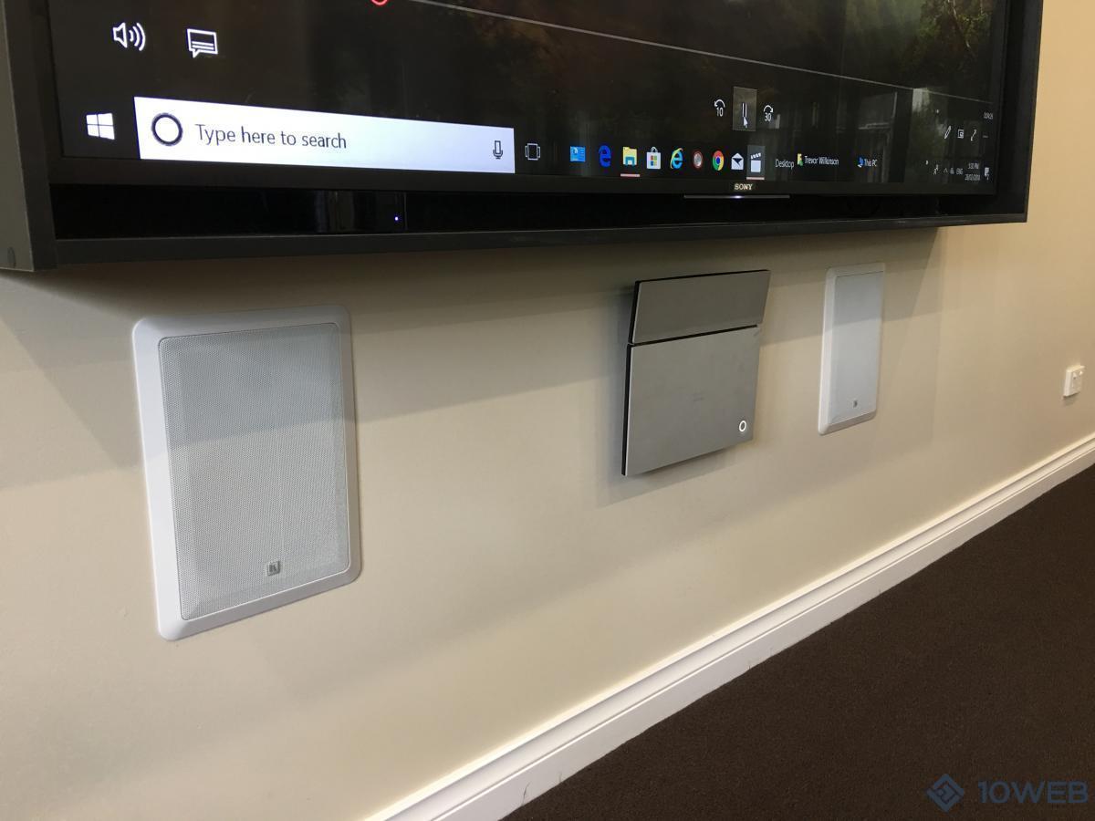 Galil 6-I in-wall speakers at Caulfield Grammar