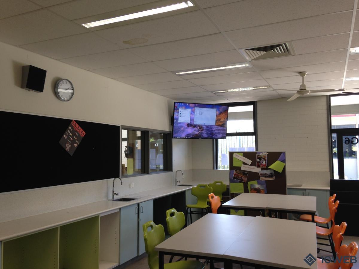 65" Philips Commercial Lite monitor at Doncaster Secondary