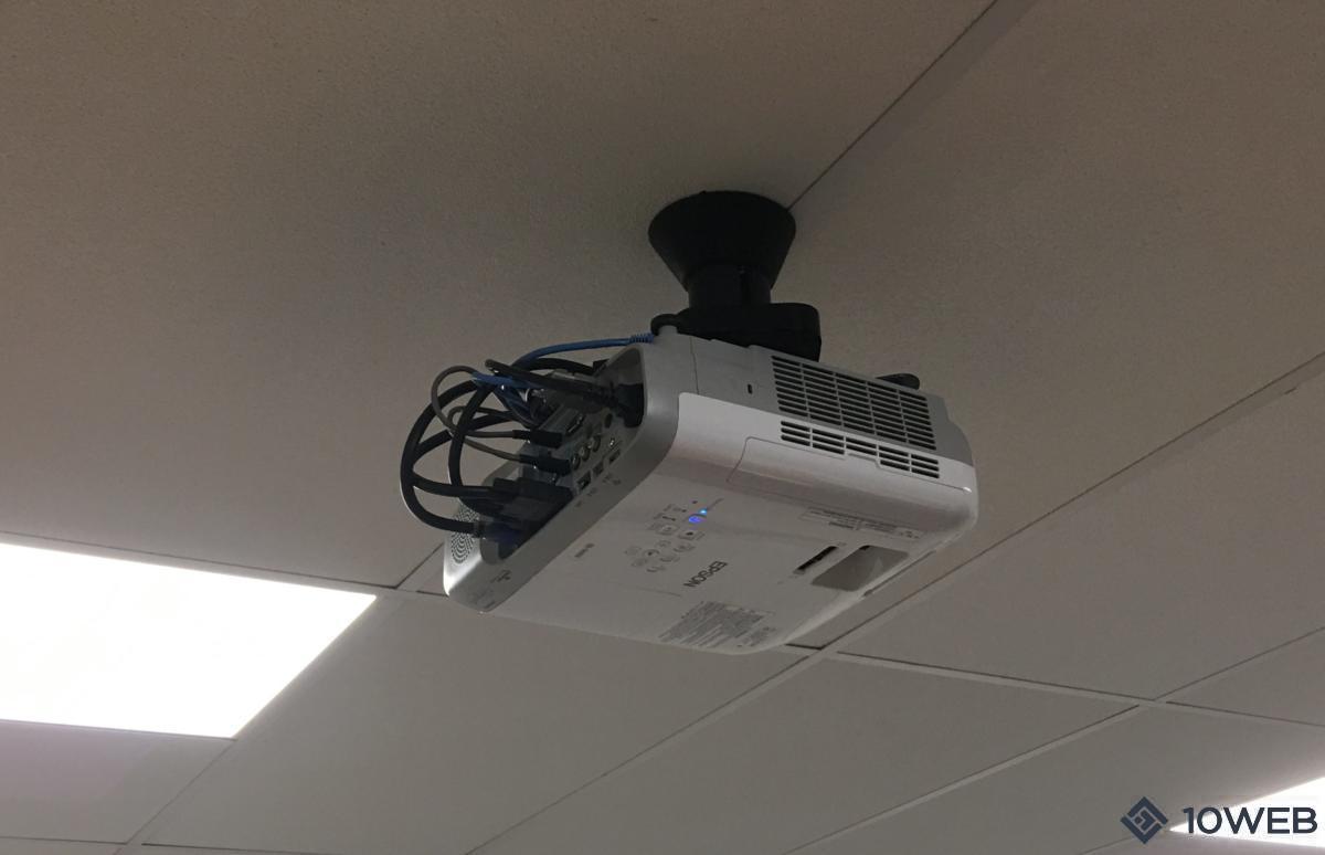 EPSON EB-980W projector at OACC