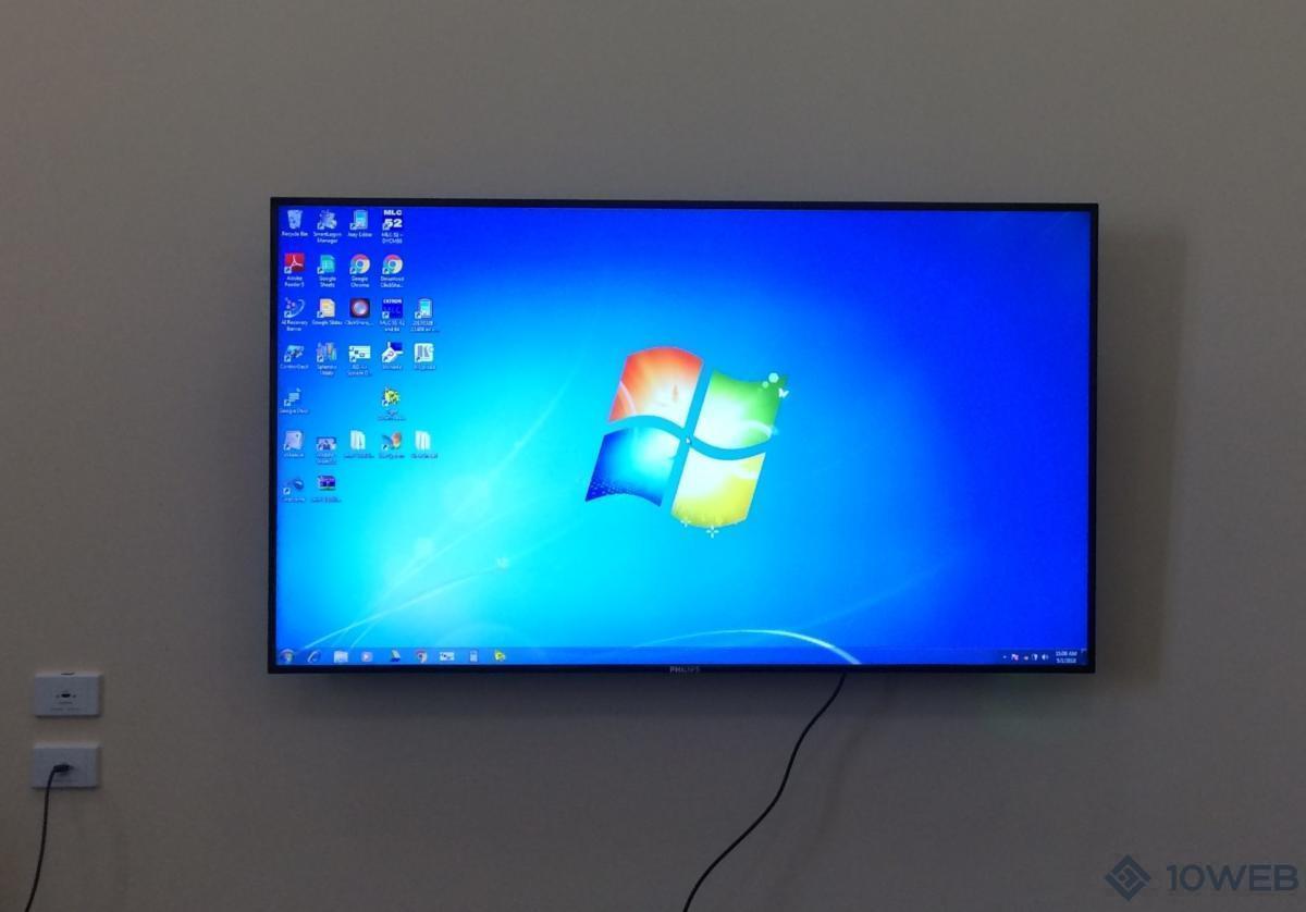 65" Philips Q-Line commercial monitor at Kilbreda College