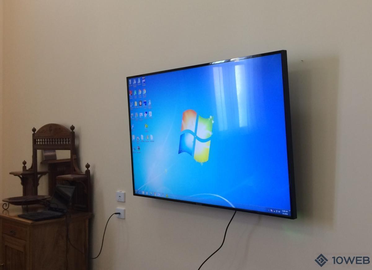 65" Philips Q-Line commercial monitor at Kilbreda College