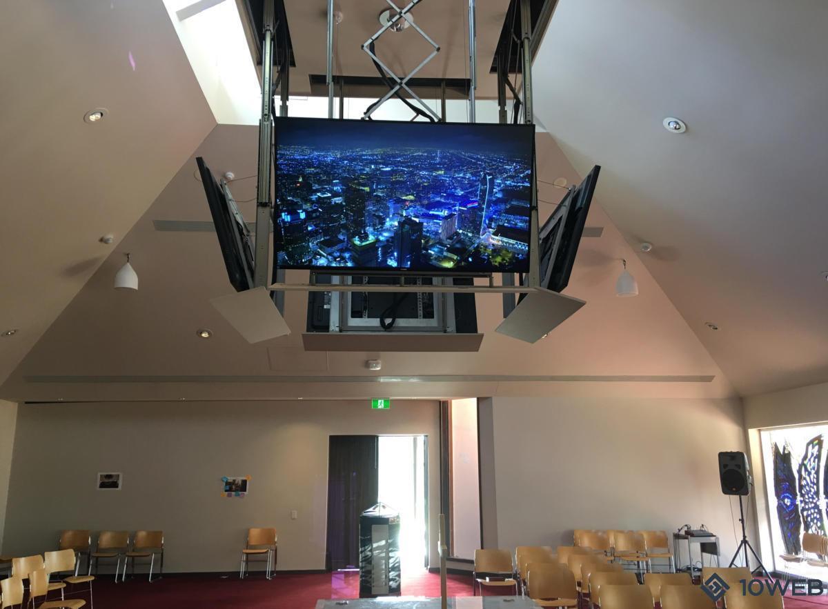 Philips monitors in full display at Caulfield Grammar