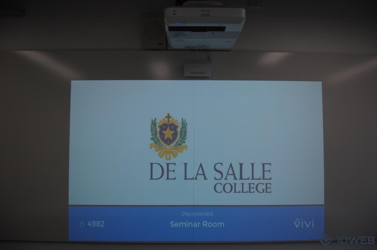 EPSON EB-696Ui Interactive Projector at De La Salle
