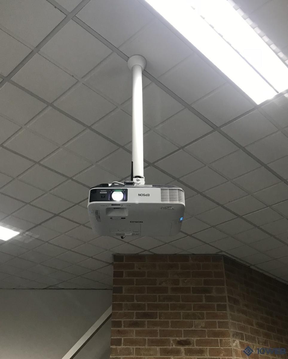 Epson EB-2265WU installation projector at Fitzroy High