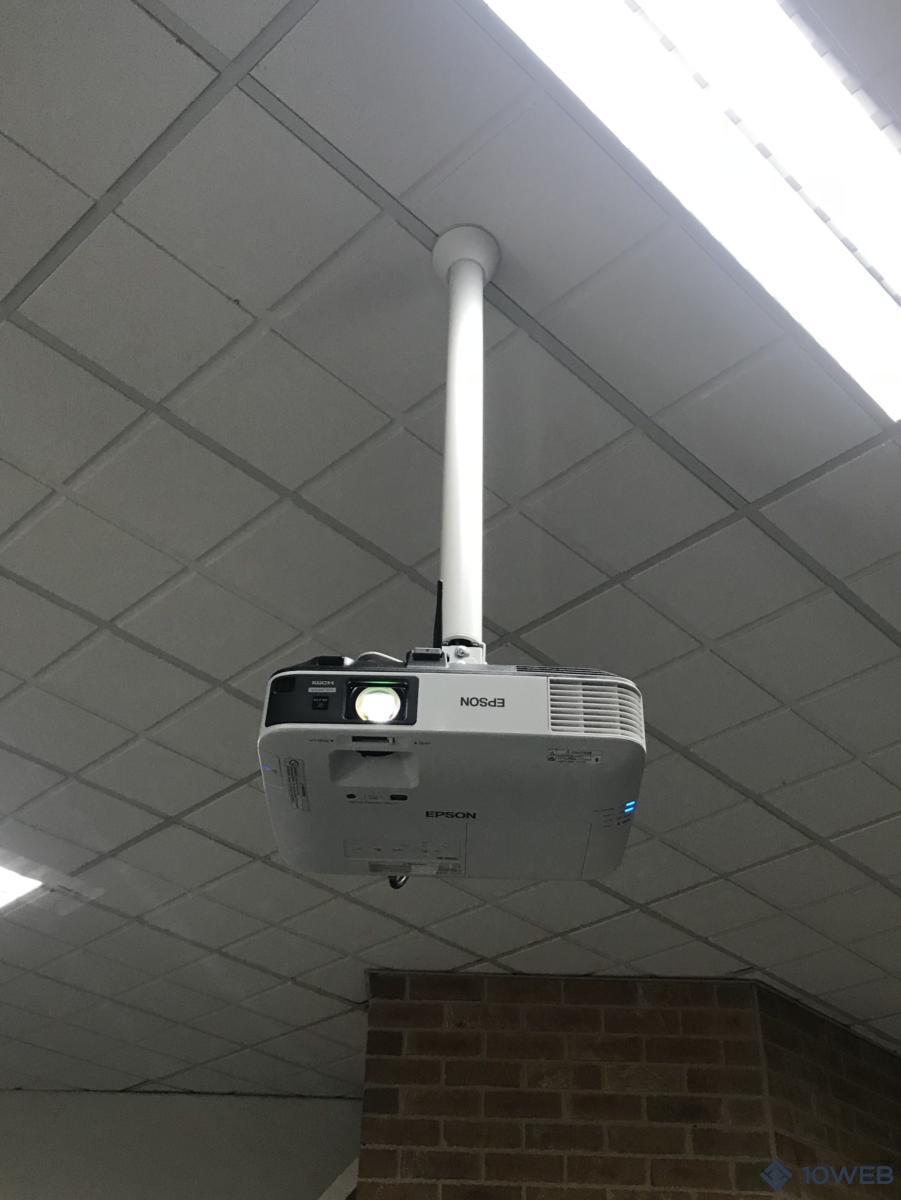 Epson EB-2265WU installation projector at Fitzroy High