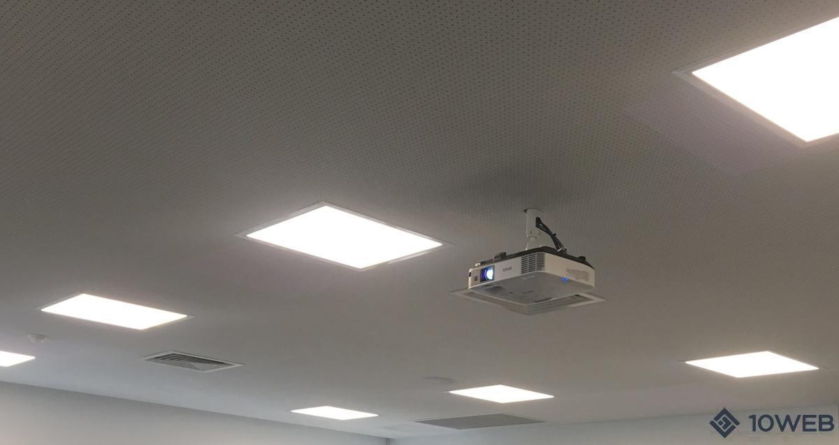 Epson EB-2250U projector at Chirnside Park Hub