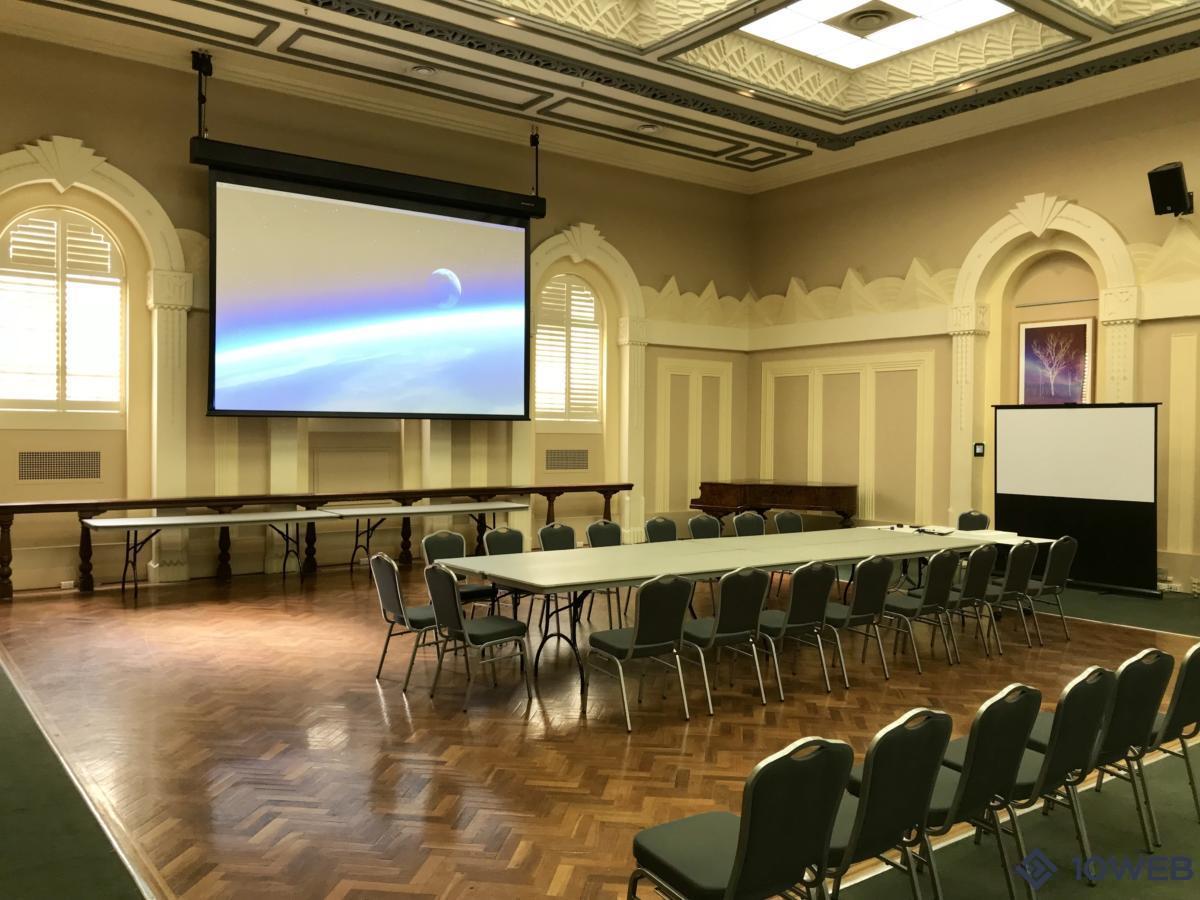 The full system at Richmond Town Hall
