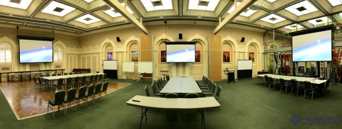 The full system at Richmond Town Hall