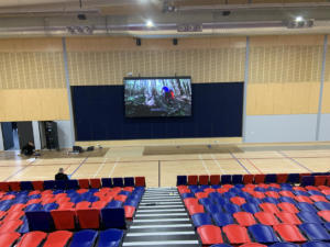 200 inch video wall pixel installed solution